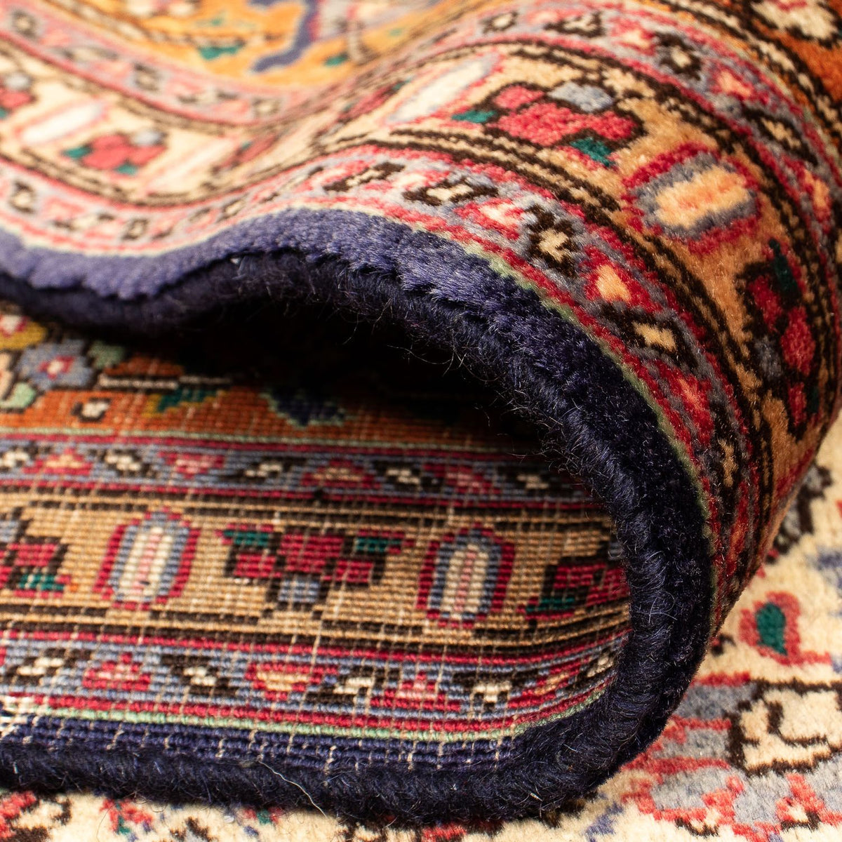 Dywan perski - Tabriz - 392 x 310 cm - wielokolorowy