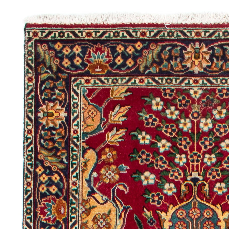 Biegacz Dywan perski - Tabriz - 400 x 105 cm - czerwony