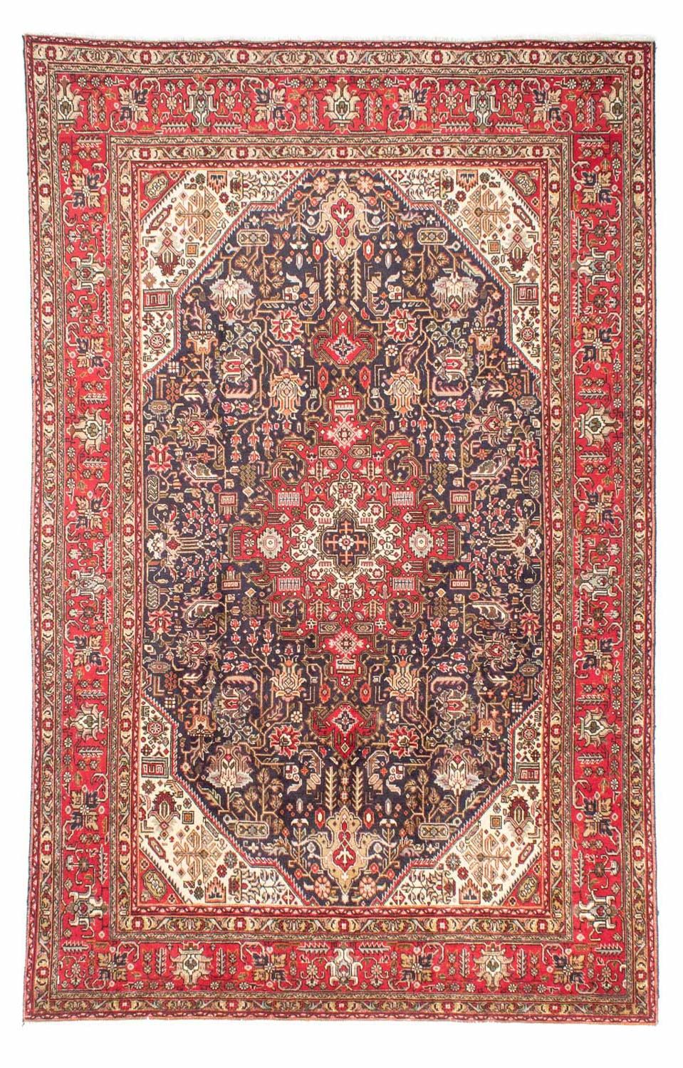 Dywan perski - Tabriz - 300 x 195 cm - czerwony