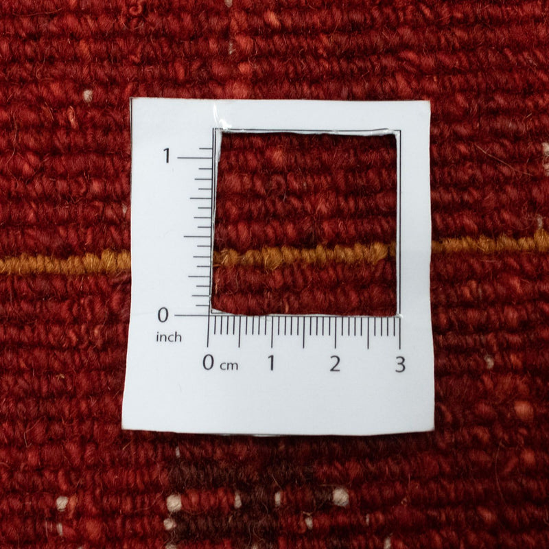 Dywan Gabbeh - perski - 178 x 120 cm - czerwony