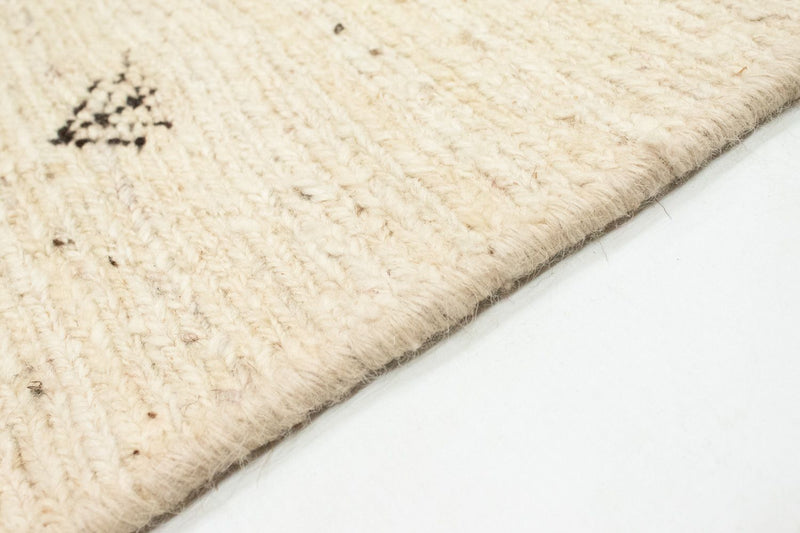 Dywan Gabbeh - perski - 170 x 116 cm - beżowy