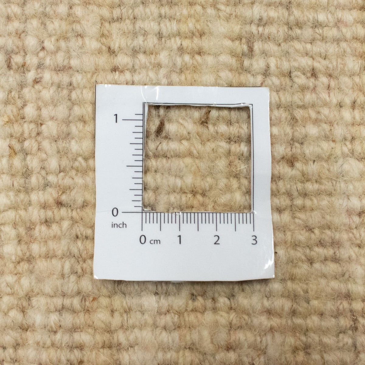 Dywan Gabbeh - perski - 170 x 116 cm - beżowy