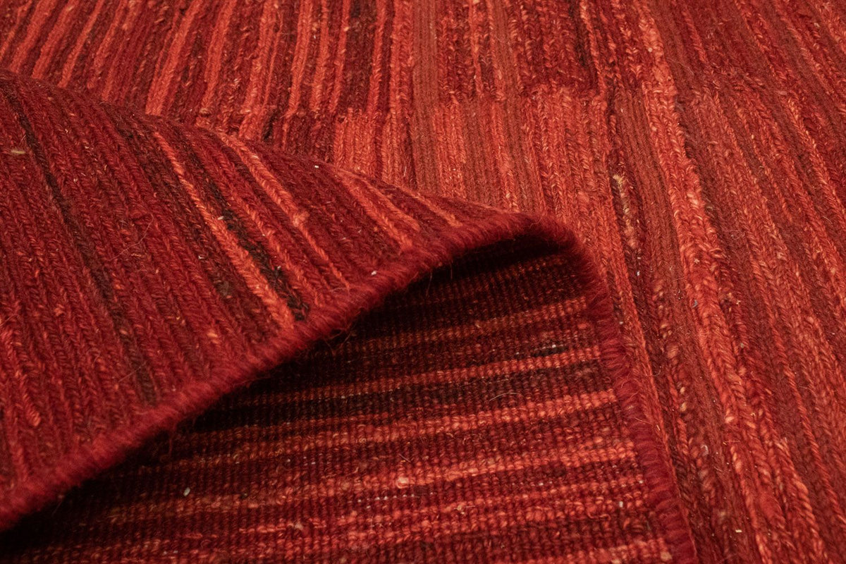 Dywan Gabbeh - perski - 174 x 117 cm - czerwony