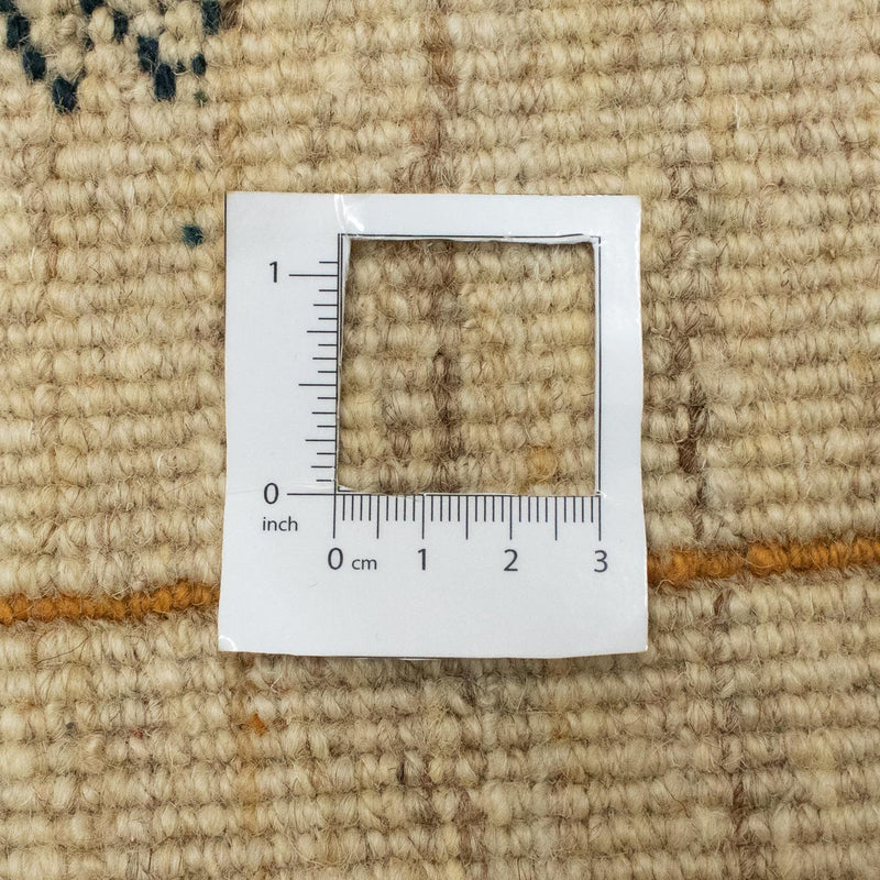 Dywan Gabbeh - perski - 143 x 97 cm - beżowy