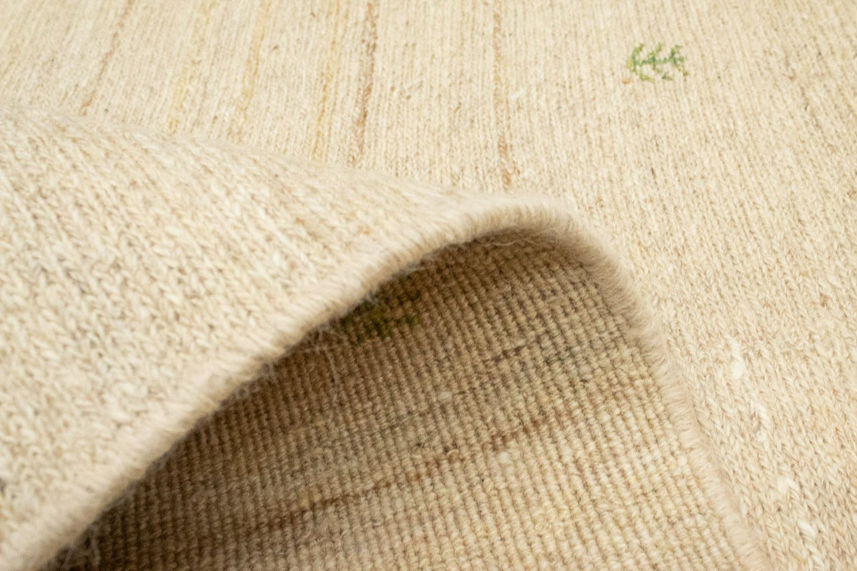 Dywan Gabbeh - perski - 140 x 95 cm - beżowy