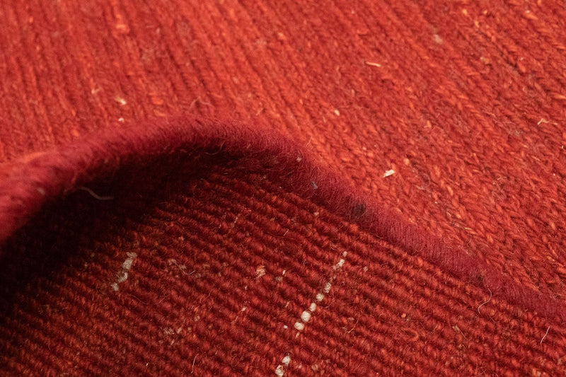 Dywan Gabbeh - perski - 227 x 165 cm - czerwony