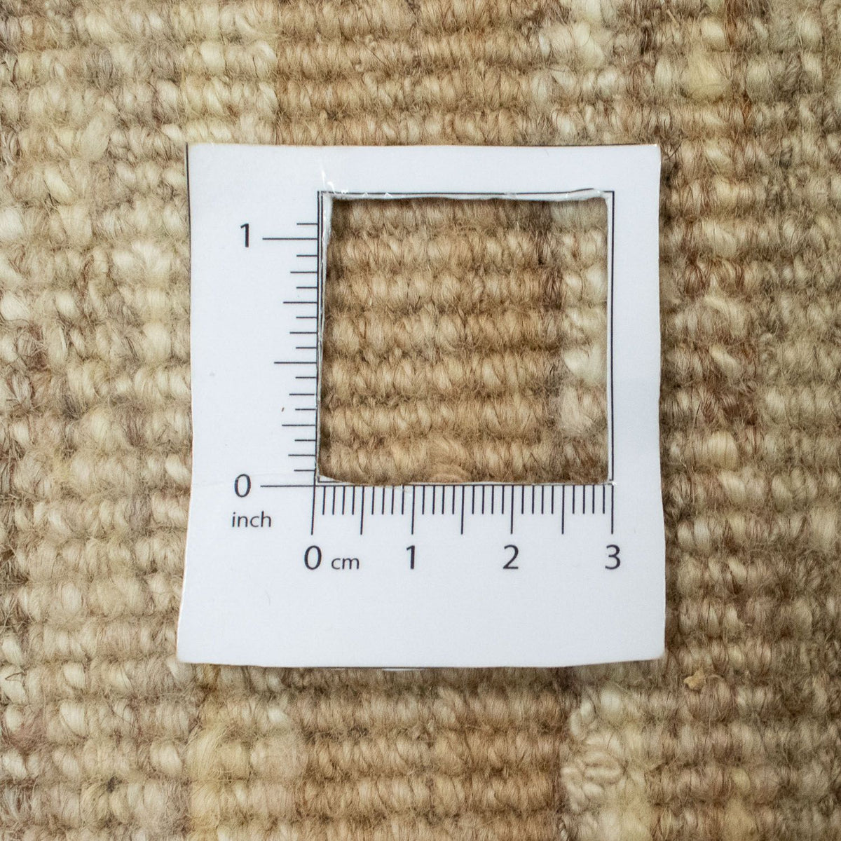 Dywan Gabbeh - perski - 181 x 121 cm - beżowy