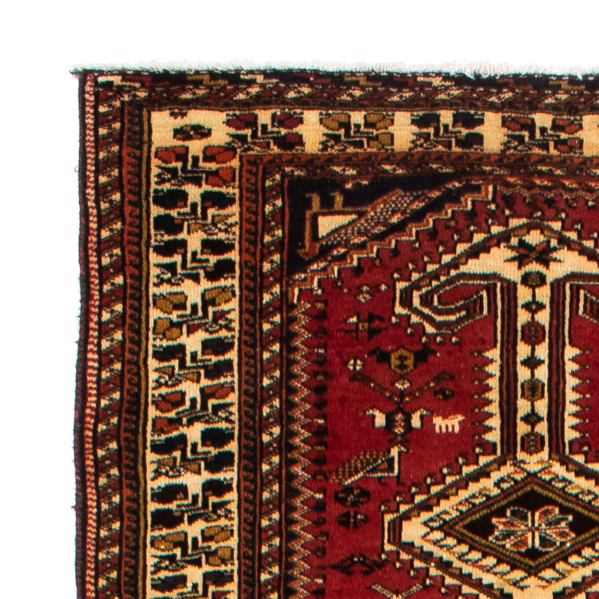 Biegacz Perski dywan - Nomadyczny - 400 x 105 cm - czerwony