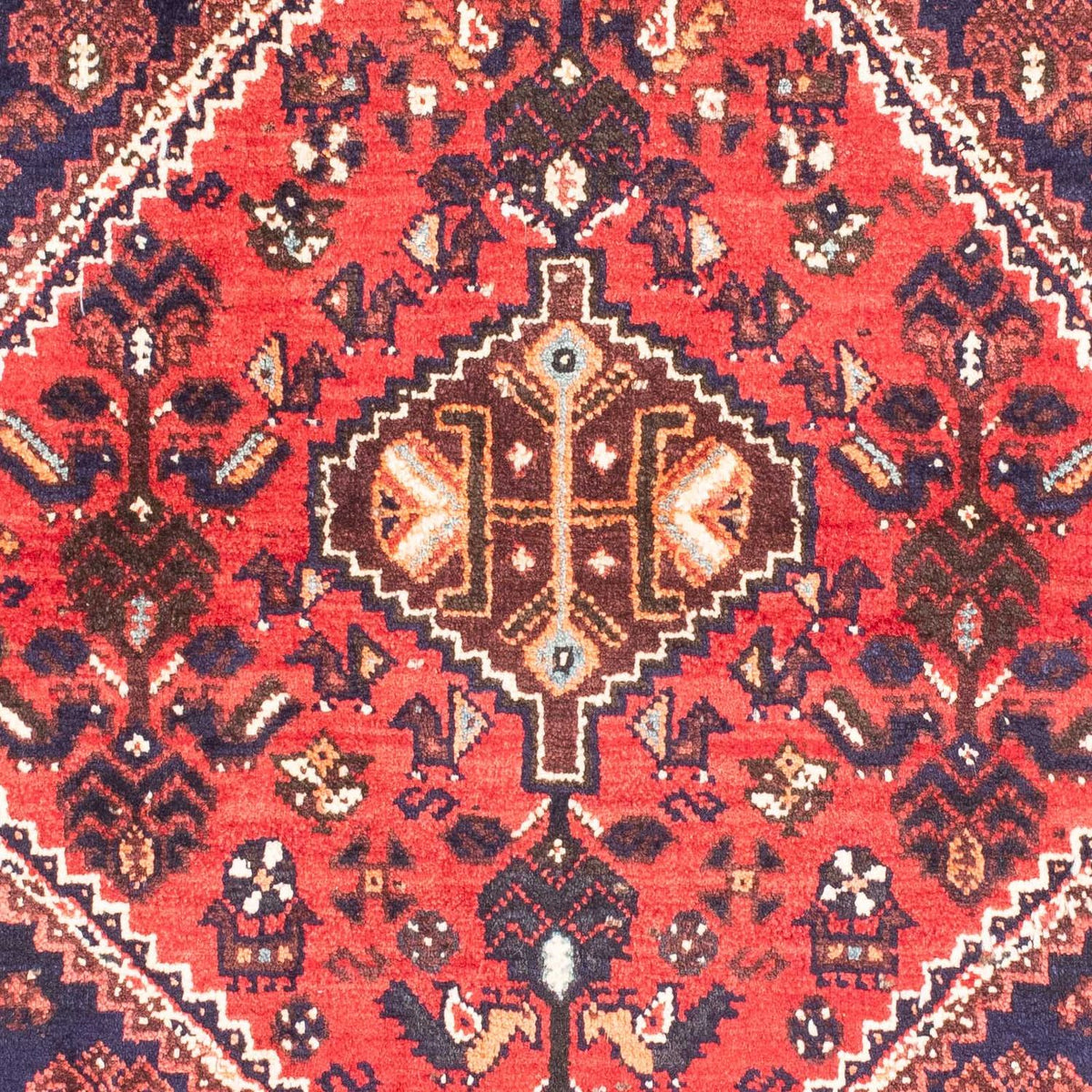 Perski dywan - Nomadyczny - 164 x 118 cm - ciemnoniebieski