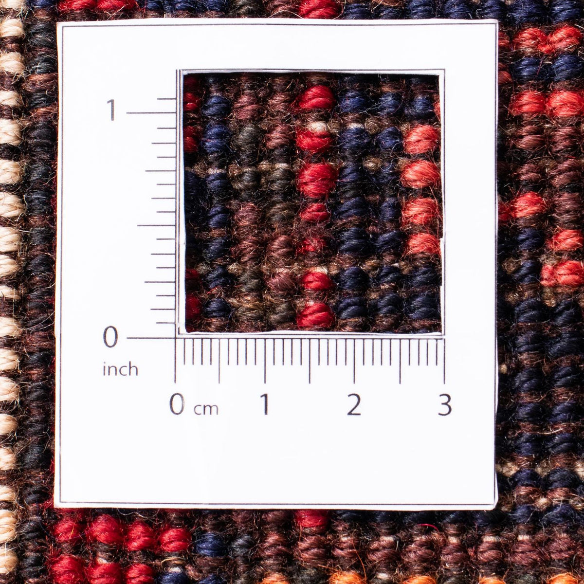 Perski dywan - Nomadyczny - 164 x 118 cm - ciemnoniebieski