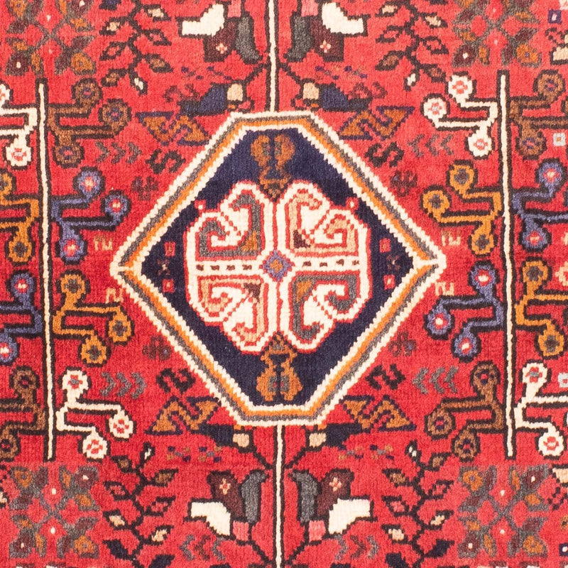 Perski dywan - Nomadyczny - 153 x 106 cm - ciemna czerwień