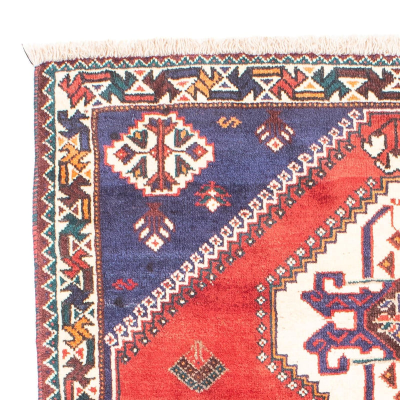 Perski dywan - Nomadyczny - 145 x 110 cm - ciemna czerwień