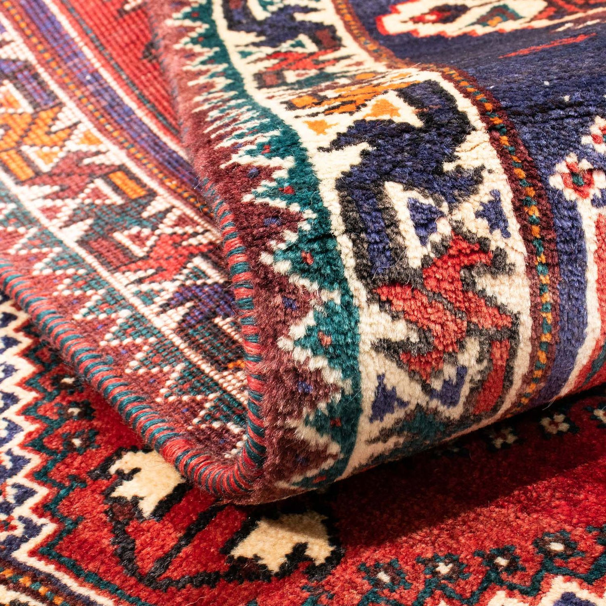 Perski dywan - Nomadyczny - 145 x 110 cm - ciemna czerwień