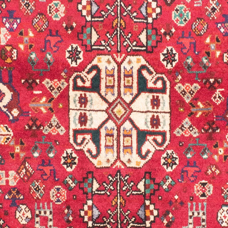 Perski dywan - Nomadyczny - 167 x 110 cm - czerwony