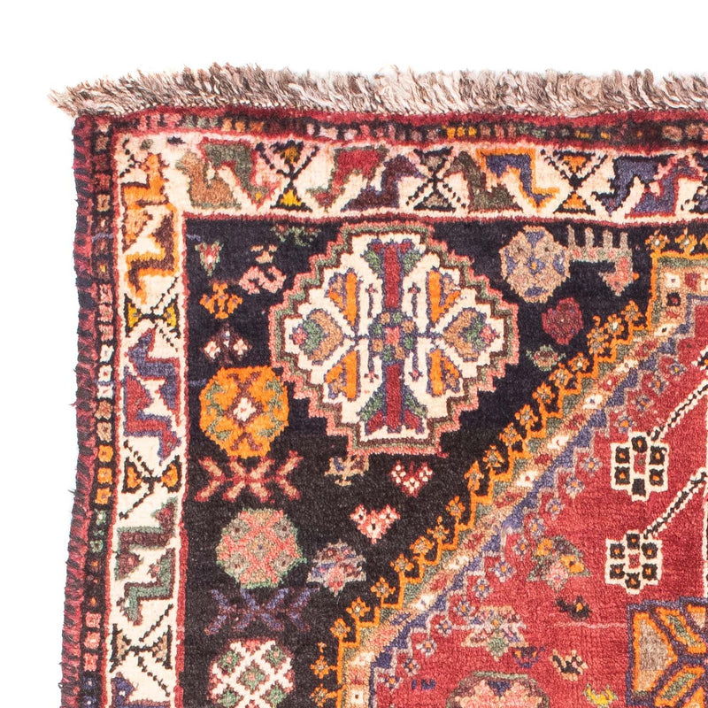 Perski dywan - Nomadyczny - 150 x 105 cm - ciemna czerwień