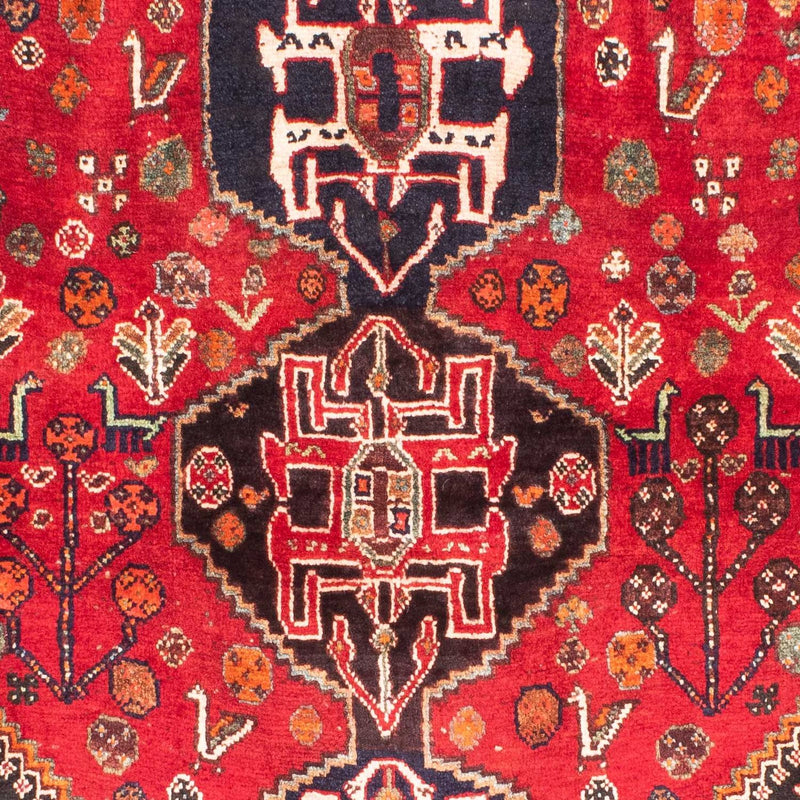 Perski dywan - Nomadyczny - 174 x 124 cm - ciemna czerwień