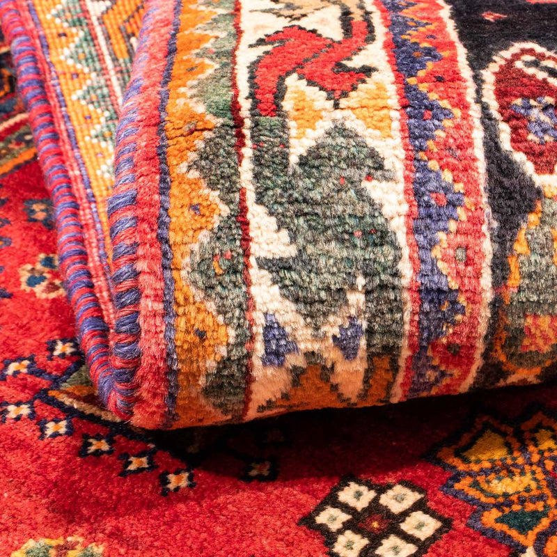 Perski dywan - Nomadyczny - 170 x 112 cm - czerwony