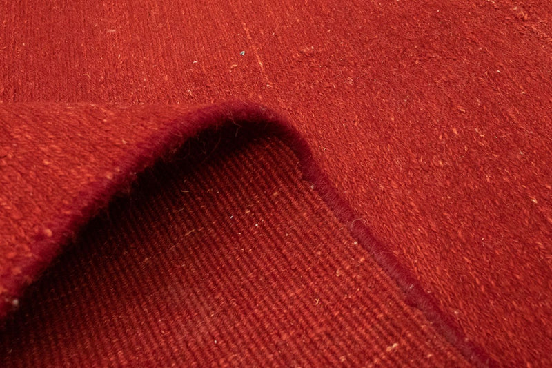 Dywan Gabbeh - perski - 208 x 138 cm - czerwony