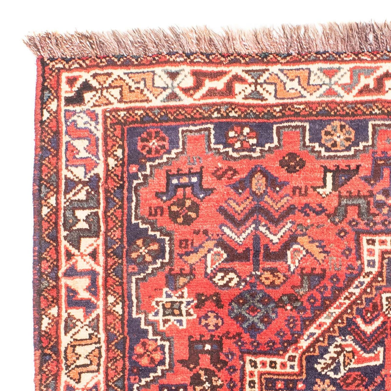 Perski dywan - Nomadyczny - 140 x 115 cm - ciemna czerwień