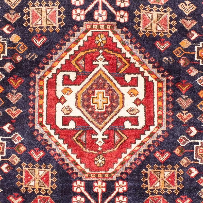 Perski dywan - Nomadyczny - 160 x 105 cm - ciemnoniebieski