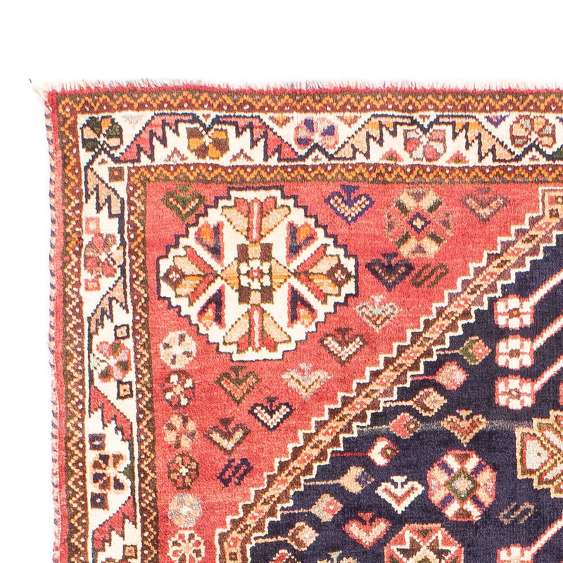 Perski dywan - Nomadyczny - 160 x 105 cm - ciemnoniebieski