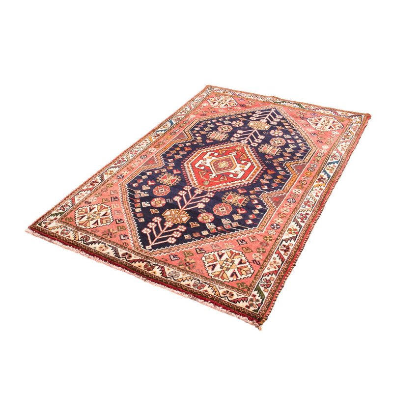 Perski dywan - Nomadyczny - 160 x 105 cm - ciemnoniebieski