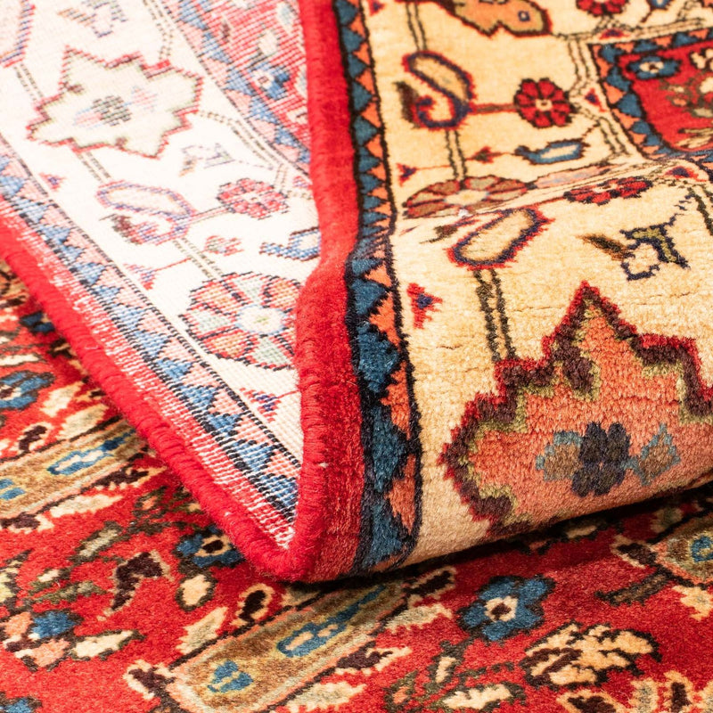 Perski dywan - Nomadyczny - 160 x 110 cm - ciemna czerwień