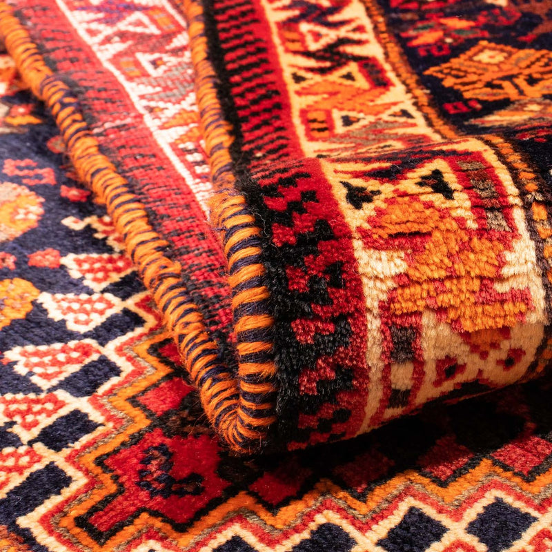 Perski dywan - Nomadyczny - 165 x 115 cm - ciemna czerwień