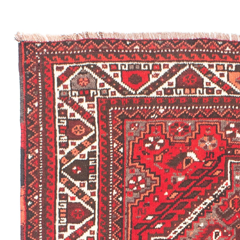 Perski dywan - Nomadyczny - 165 x 110 cm - ciemna czerwień