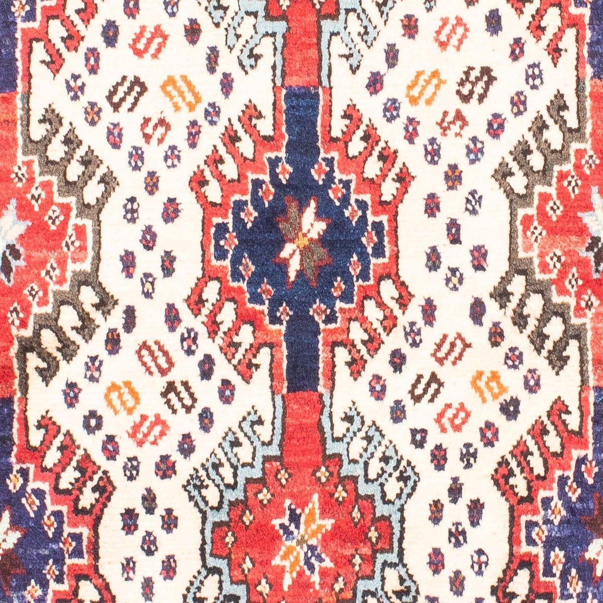 Perski dywan - Nomadyczny - 150 x 100 cm - beżowy