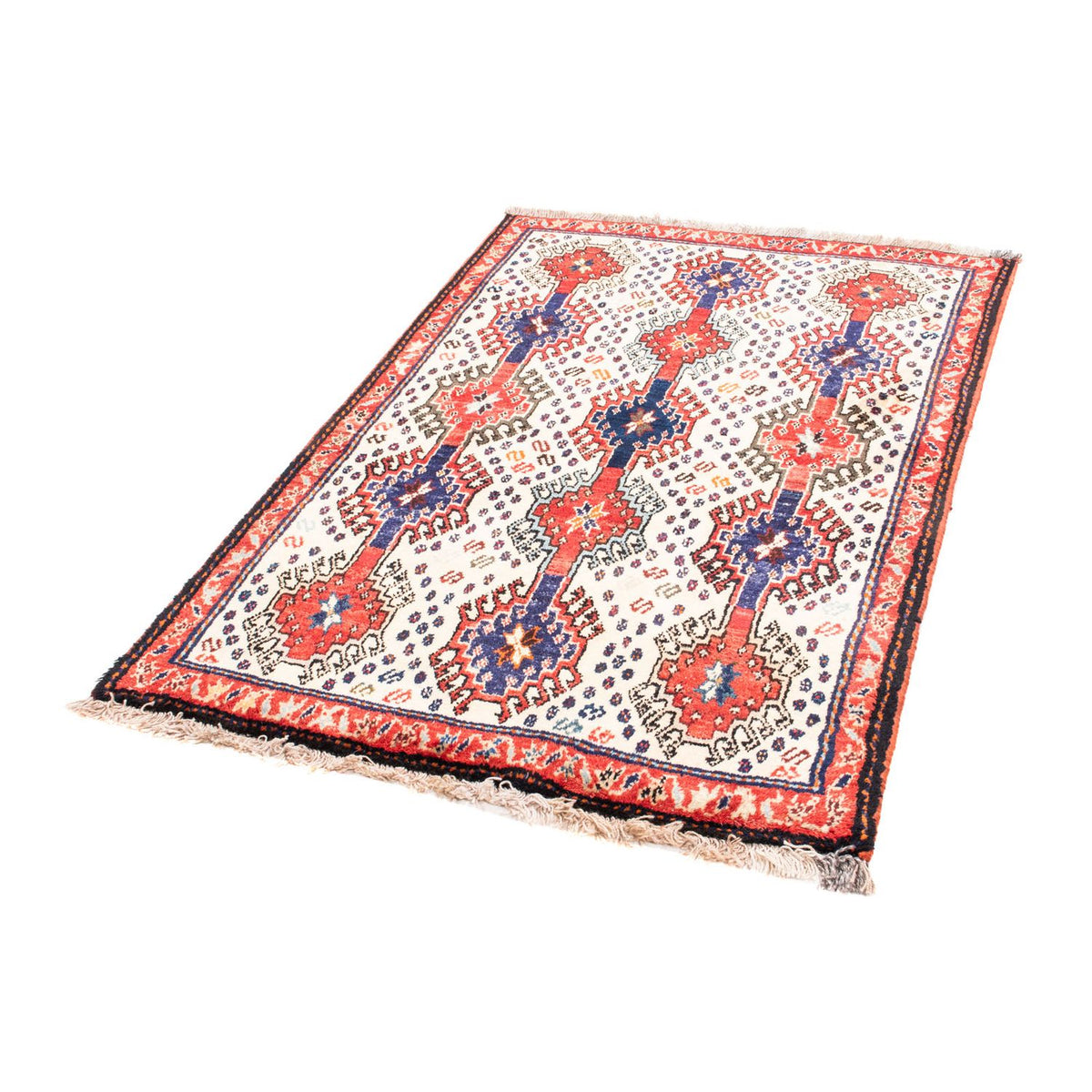 Perski dywan - Nomadyczny - 150 x 100 cm - beżowy