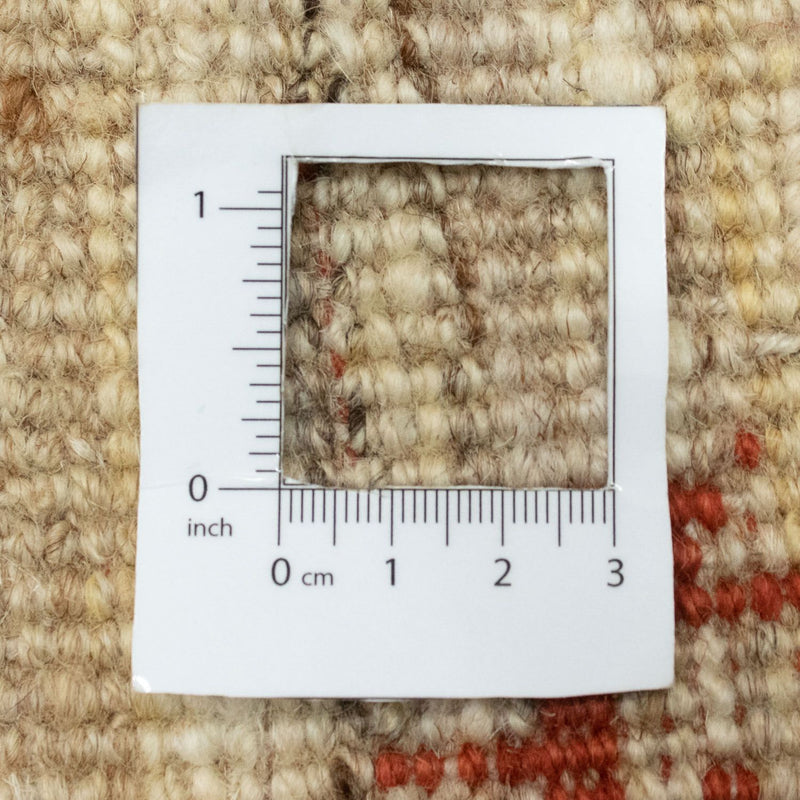 Dywan Gabbeh - perski - 182 x 110 cm - beżowy