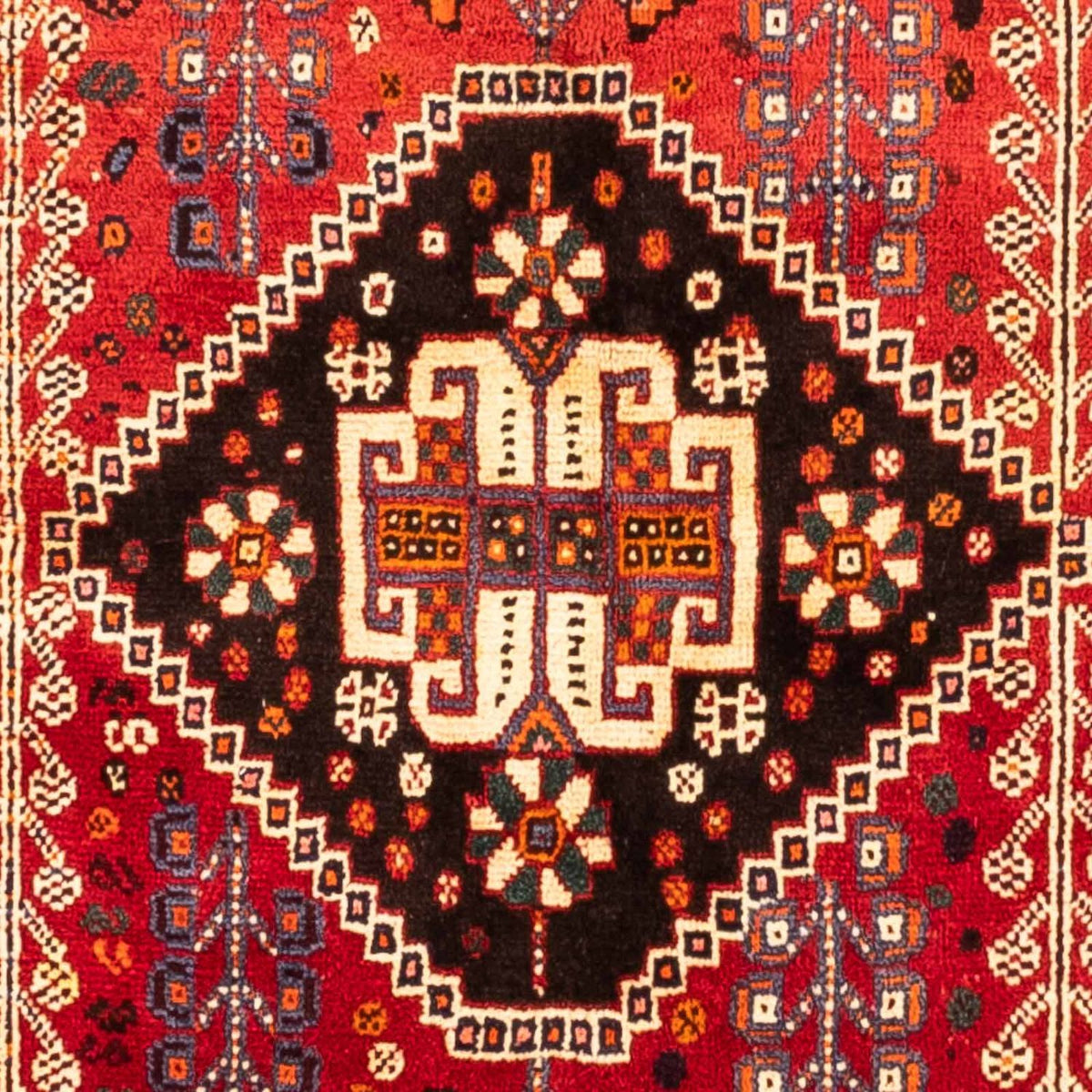 Perski dywan - Nomadyczny - 255 x 160 cm - ciemna czerwień