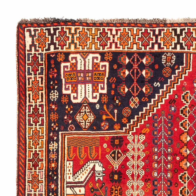 Perski dywan - Nomadyczny - 255 x 160 cm - ciemna czerwień