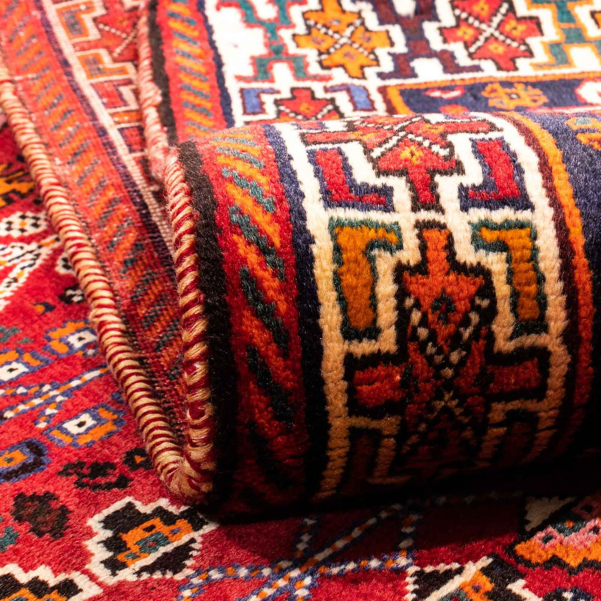 Perski dywan - Nomadyczny - 255 x 160 cm - ciemna czerwień