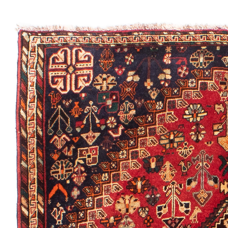 Perski dywan - Nomadyczny - 185 x 138 cm - ciemna czerwień