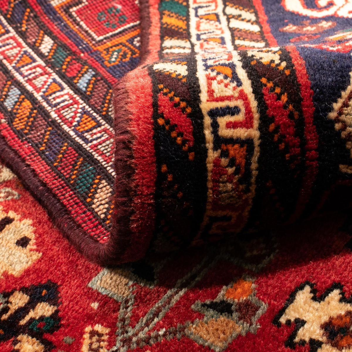 Perski dywan - Nomadyczny - 185 x 138 cm - ciemna czerwień