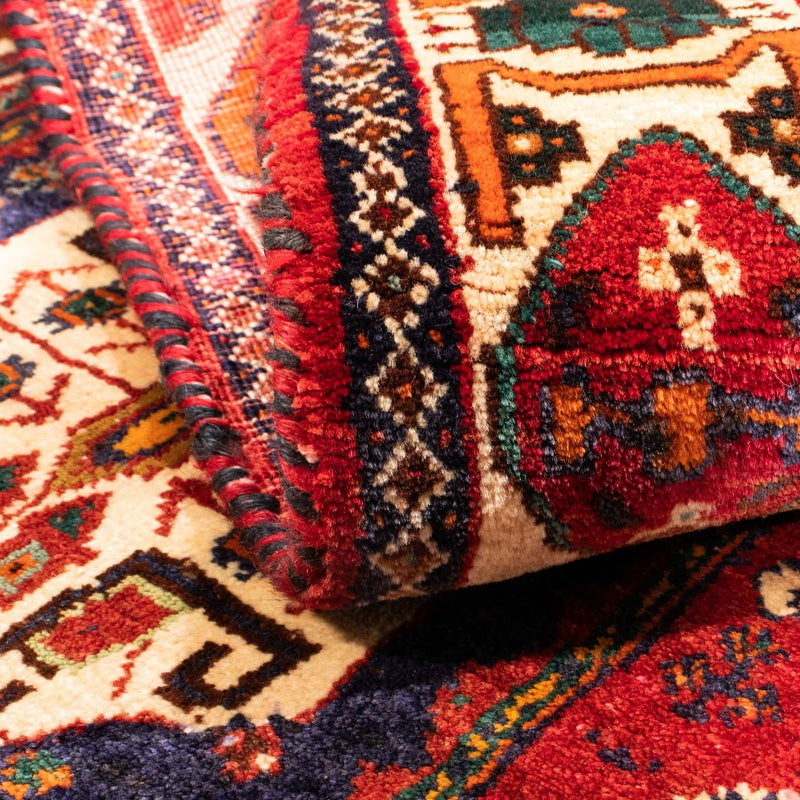 Perski dywan - Nomadyczny - 170 x 130 cm - ciemna czerwień