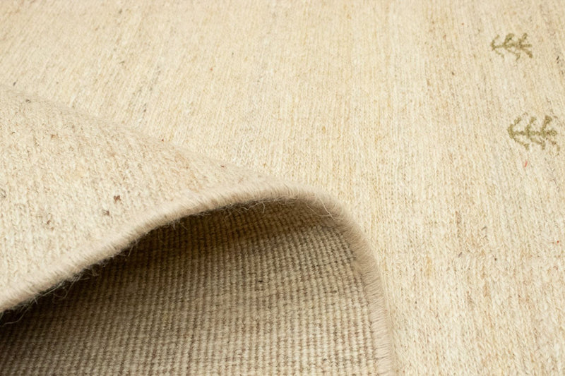 Dywan Gabbeh - perski - 174 x 112 cm - beżowy