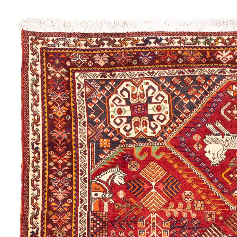 Perski dywan - Nomadyczny - 258 x 165 cm - ciemna czerwień