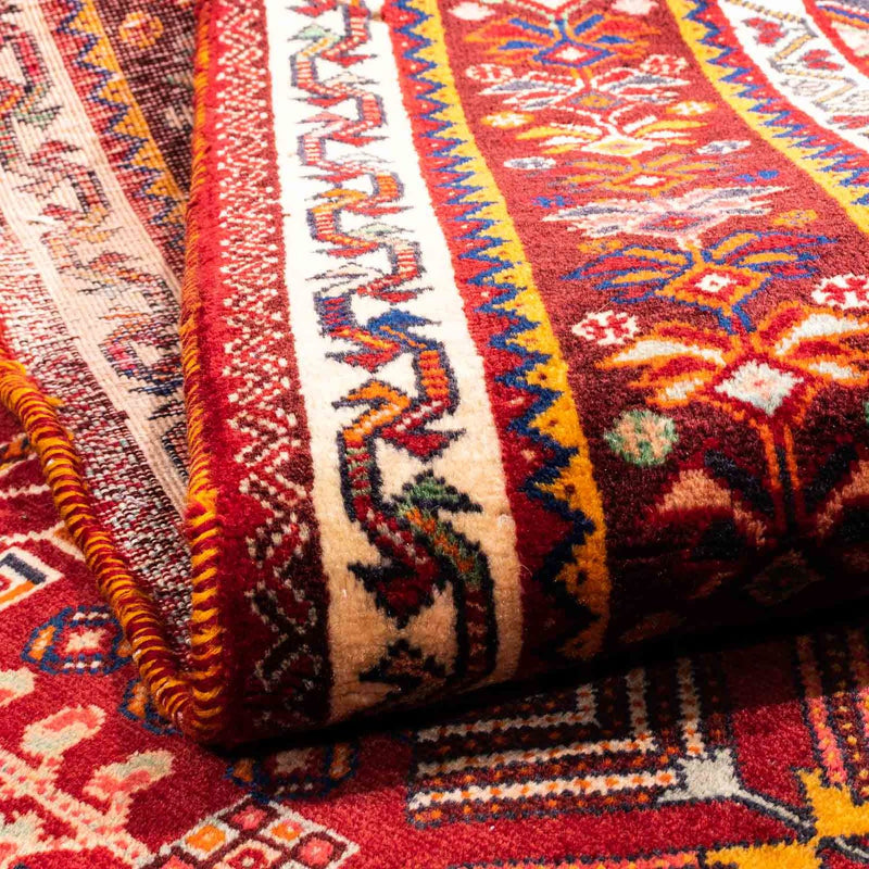 Perski dywan - Nomadyczny - 258 x 165 cm - ciemna czerwień