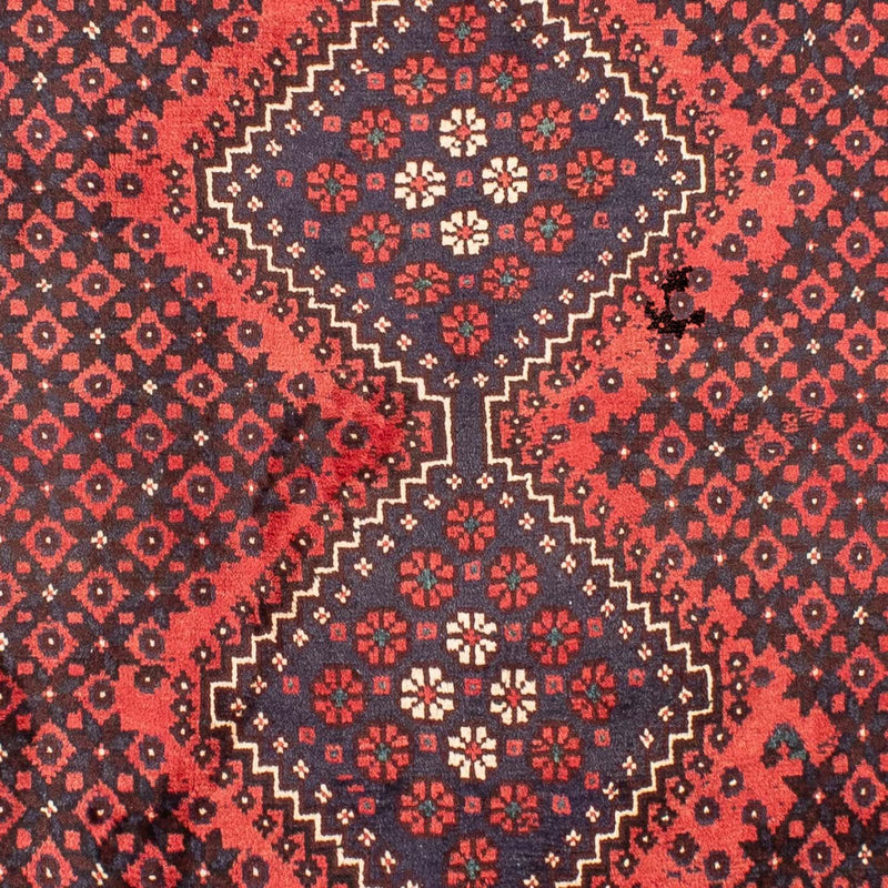 Perski dywan - Nomadyczny - 275 x 203 cm - czerwony