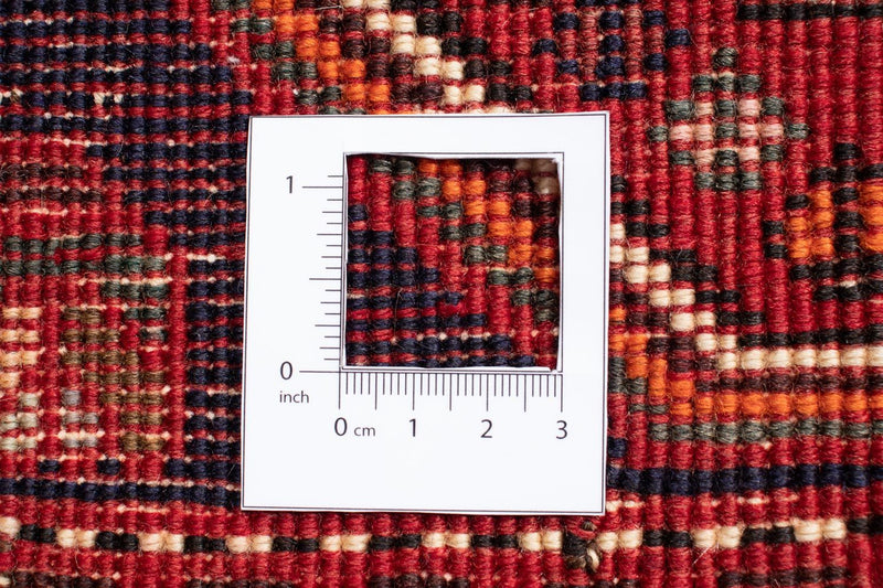 Perski dywan - Nomadyczny - 295 x 205 cm - ciemna czerwień