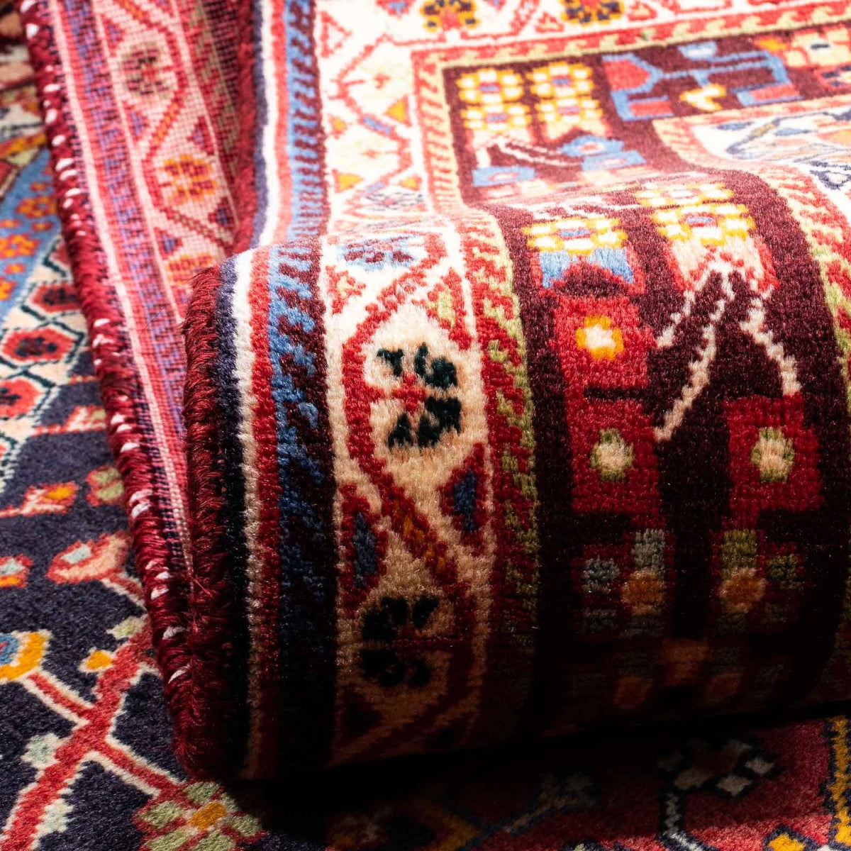 Perski dywan - Nomadyczny - 255 x 160 cm - wielokolorowy