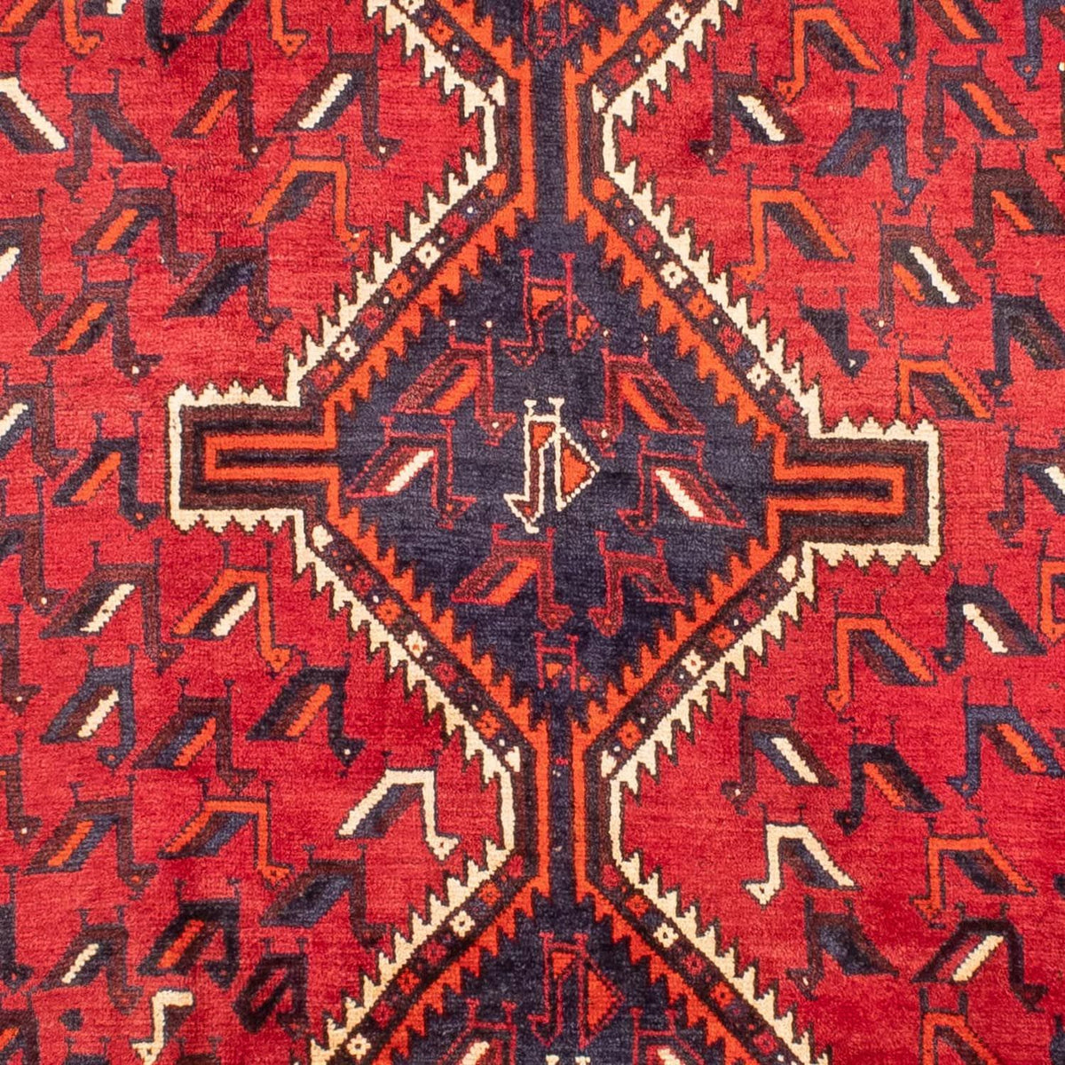 Perski dywan - Nomadyczny - 300 x 215 cm - ciemna czerwień