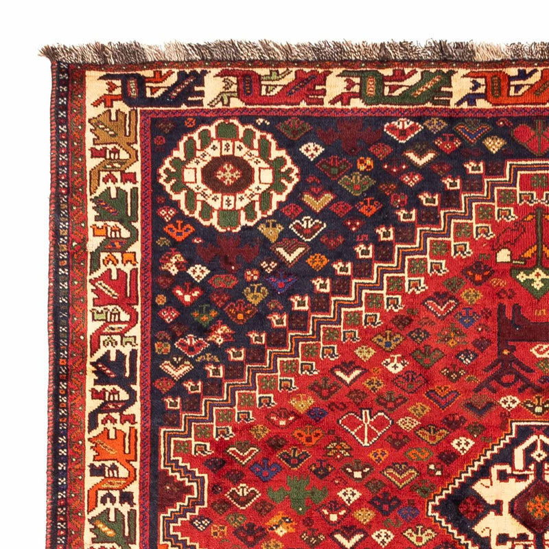 Perski dywan - Nomadyczny - 270 x 170 cm - ciemna czerwień