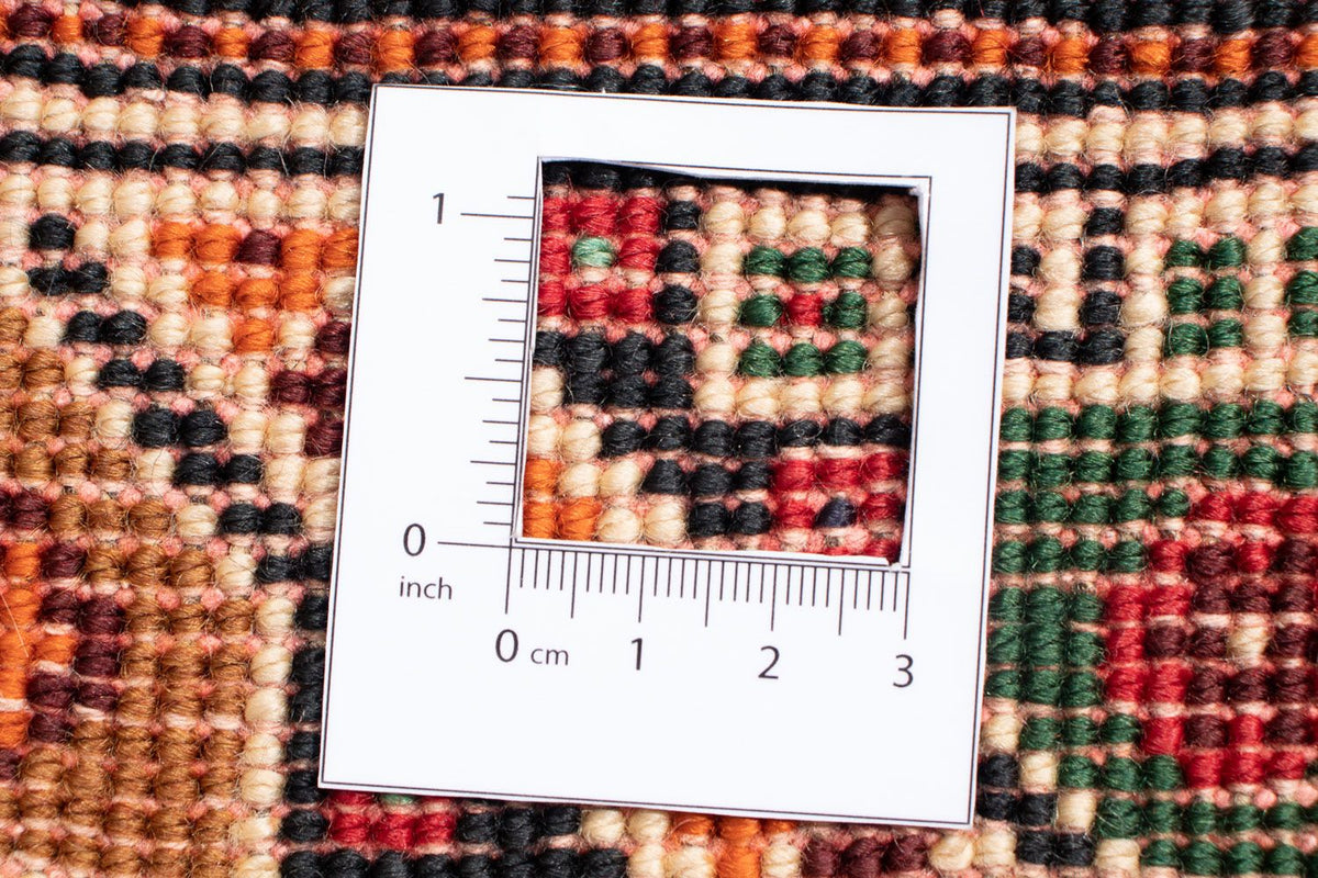 Perski dywan - Nomadyczny - 295 x 210 cm - ciemna czerwień