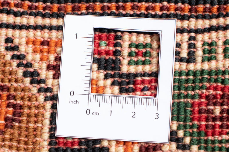 Perski dywan - Nomadyczny - 295 x 210 cm - ciemna czerwień