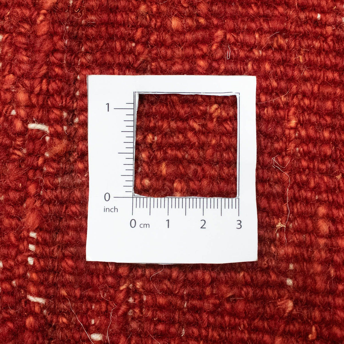 Dywan Gabbeh - perski - 158 x 99 cm - czerwony