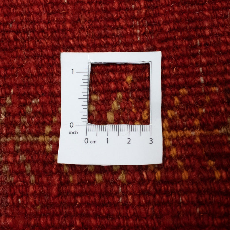 Dywan Gabbeh - perski - 170 x 112 cm - czerwony